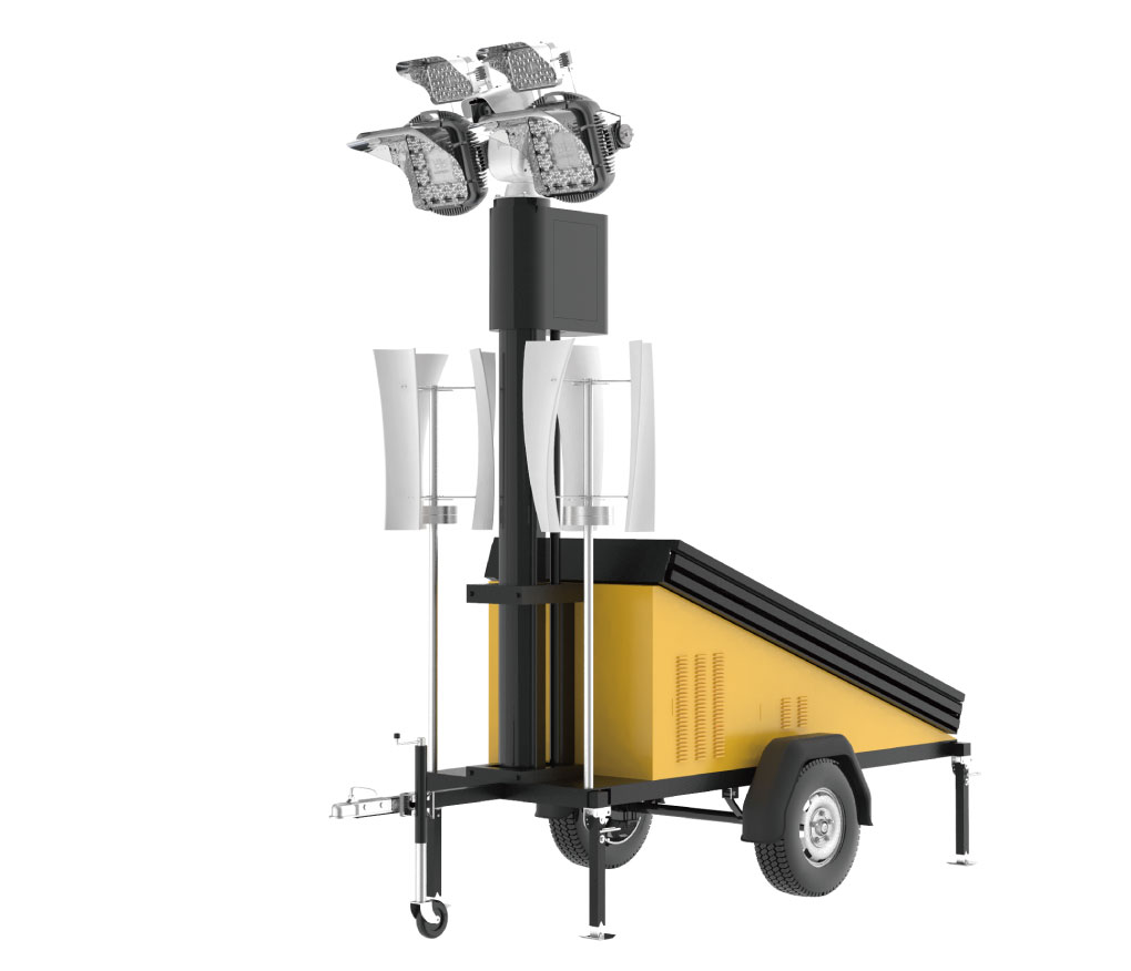 Solar Mobile Light Tower