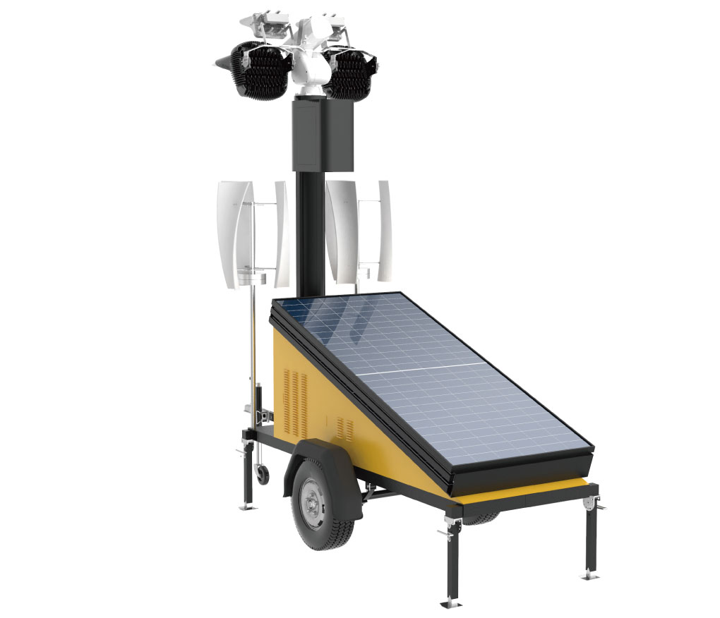 Solar Mobile Light Tower