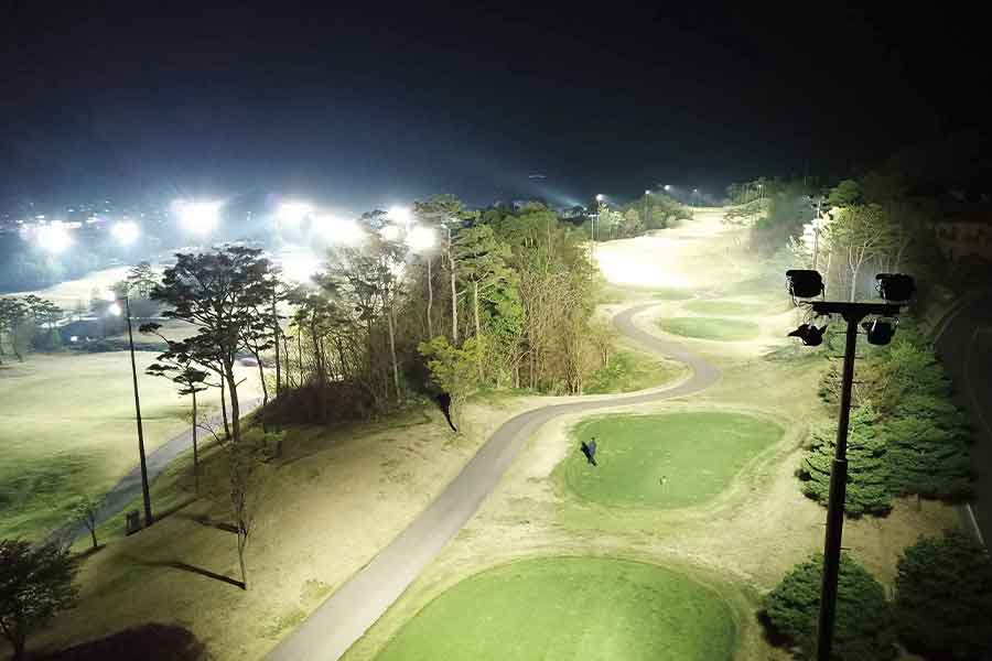  Alps Daeyoung CC Golf Course Lighting Construction Case Sports Lighting Jinwoo ...