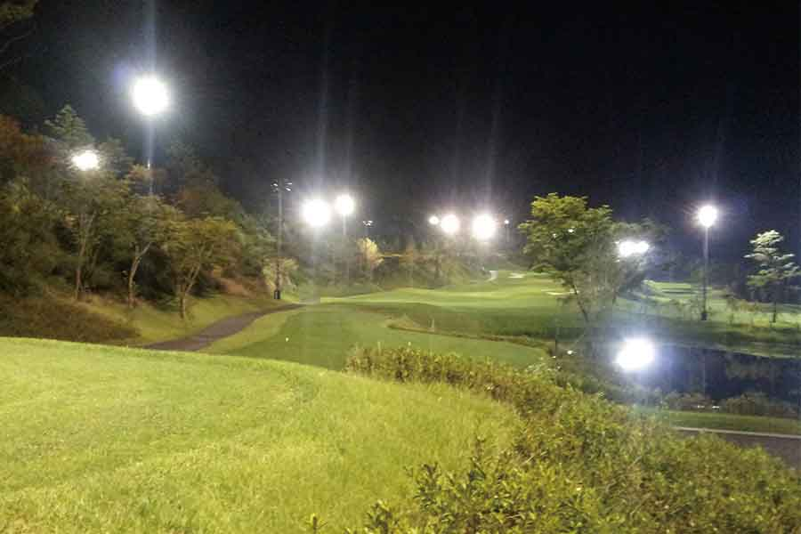  Gapyeong Lee & Lee CC Golf Course Lighting Construction Case Sports Lighting Ji...