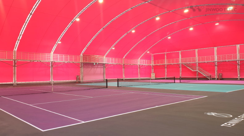 테니스엠파이어 시공사례 스포츠조명 진우...